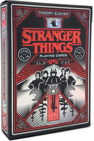 theory11 Stranger Things Premium Playing Cards, Poker Size Standard Index