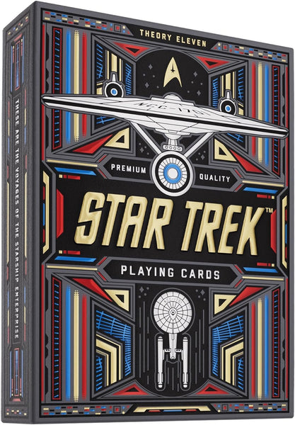 theory11 Star Trek Light Premium Playing Cards, Poker Size Standard Index, Luxury Playing Cards