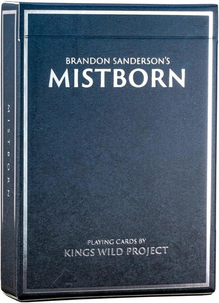 Kings Wild Project Brandon Sanderson's Mistborn Playing Cards - Officially Licensed Premium Collectible Deck by Jackson Robinson, Standard Edition, Poker Size Custom Index