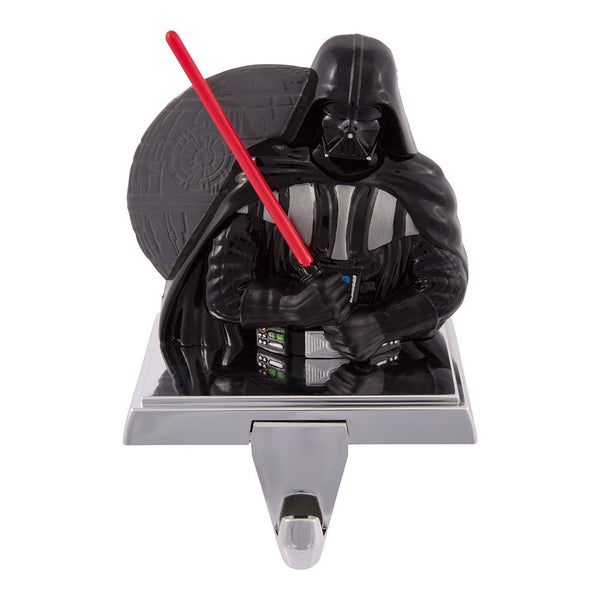 Kurt S. Adler 4-Inch Darth Vader Stocking Holder, Black - Star Wars Holiday Decoration