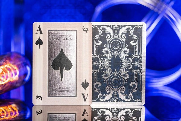 Kings Wild Project Brandon Sanderson's Mistborn Playing Cards - Officially Licensed Premium Collectible Deck by Jackson Robinson, Standard Edition, Poker Size Custom Index