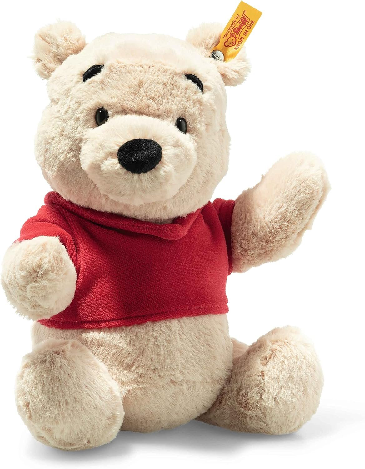 Steiff Disney Pooh Bear, Blonde, 5-Way Jointed, Premium Stuffed Animal Plush