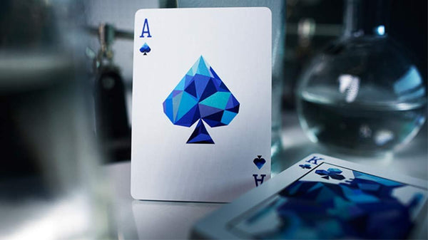 Murphy's Magic Memento Mori Blue Playing Cards Poker Size Deck USPCC Custom Limited Edition