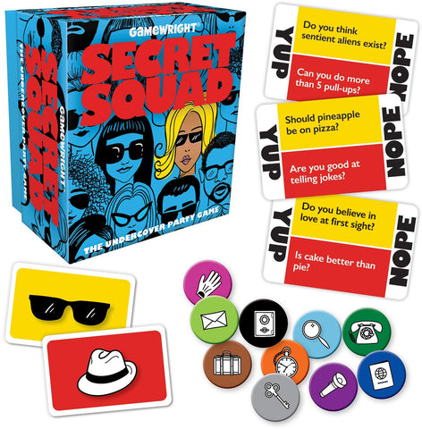 Gamewright Secret Squad - The Undercover Party Game, 3+ Players Ages 12+