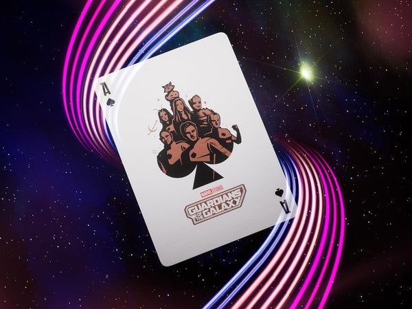 theory11 Guardians of The Galaxy Premium Playing Cards, Poker Size Standard Index, Luxury Playing Cards