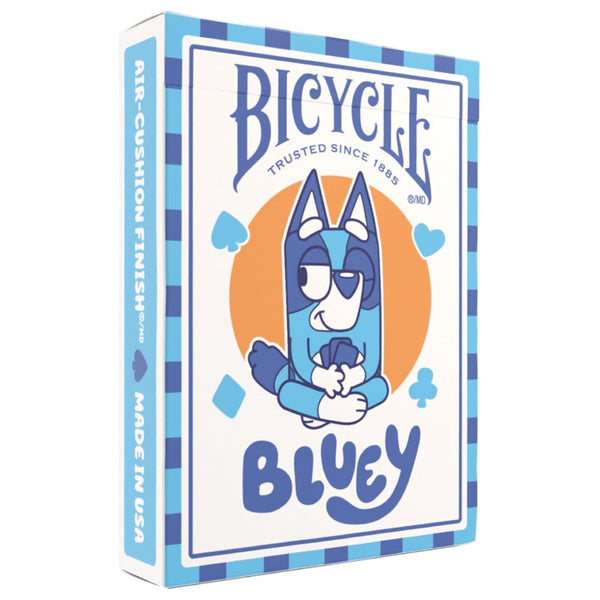 Bicycle Bluey Playing Cards Deck, Cute and Collectible Bluey Toys Deck of Card Game for Family Game Night Featuring Bingo, Chilli, and Bandit
