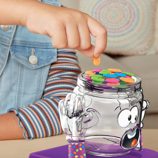 Hasbro Gaming Don't Spill The Beans - The Bean-Balancing, Jar-Tipping Game, 2 Players Ages 3+