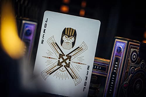 theory11 Avengers Purple Edition Premium Playing Cards - Marvel Studios' The Infinity Saga Deck, Poker Size Standard Index