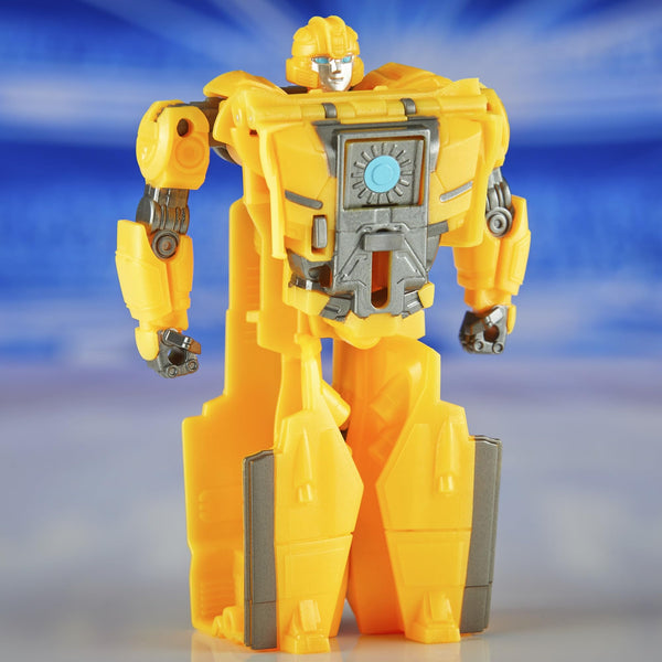 Transformers One Cog Changer Bumblebee (B-127) 4-Inch Robot Action Figure, Interactive Toys for Boys and Girls Ages 6 and Up