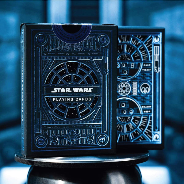 theory11 Star Wars Premium Playing Cards 2 Deck Set | Light Side Blue Deck | Dark Side Red Deck | Skywalker Saga Choose a Side