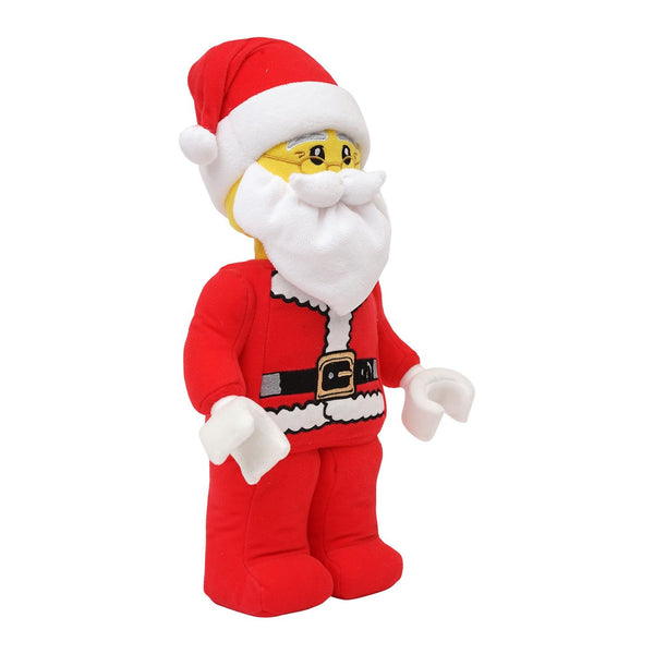 Lego Minifigure Santa Claus 12" Plush Character – Soft Holiday Collectible Toy, Red White Christmas Minifig Plush, Kids & Adult Gift