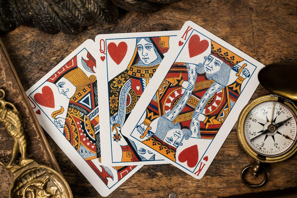 Kings Wild Project Atlantis Luxury Playing Cards - Standard Edition, Poker Size Custom Index, Collectible Deck