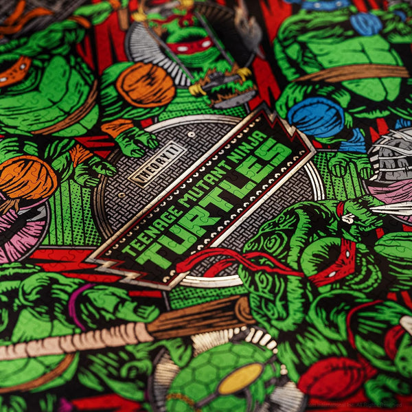 theory11 Teenage Mutant Ninja Turtles 1000 Piece Jigsaw Puzzle for Adults & Teens