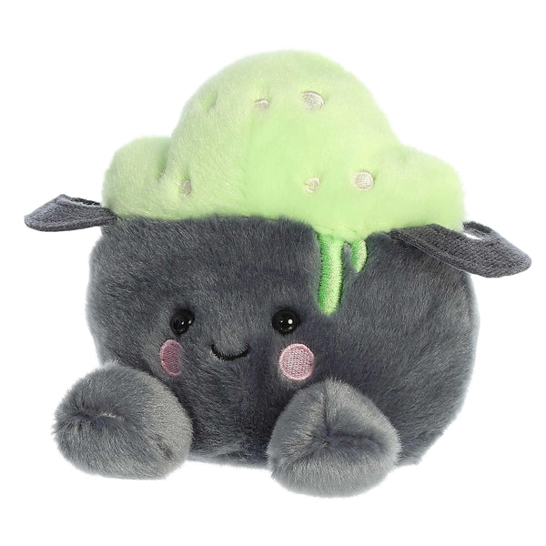 Aurora® Spooky Palm Pals™ Bubbly Cauldron™ Stuffed Animal - Pocket-Sized Play - Collectable Fun - Gray 5 Inches