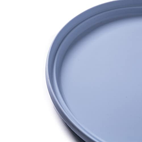 Bigjigs Toys Frisbee Flying Disc (Dove Grey) - Silicone Frisbee for Kids, Quality Flying Saucers, Beach Toys & Garden Toys, Holiday Toys for Toddlers