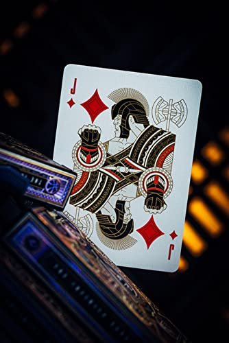 theory11 Avengers Purple Edition Premium Playing Cards - Marvel Studios' The Infinity Saga Deck, Poker Size Standard Index