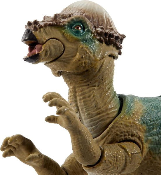 Mattel Jurassic World The Lost World Hammond Collection Dinosaur Action Figure, Pachycephalosaurus with Articulation, 3.75-in Tall