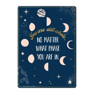 You Are Still Whole Metal Sign - Fun Tin Signs for Man Cave - Metal Dorm Room Decorations, Garage Signs, and Man Cave Signs