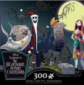 Ceaco - Disney - The Nightmare Before Christmas - Santa Jack - 300 Piece Jigsaw Puzzle