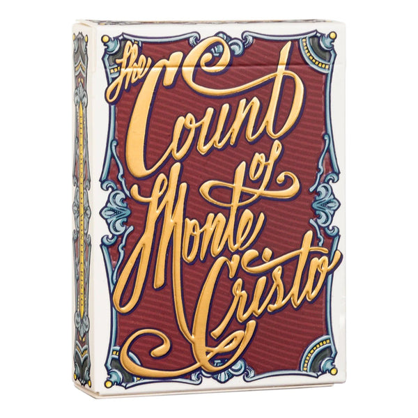 Kings Wild Project The Count of Monte Cristo Luxury Playing Cards – Standard Edition, Poker Size, Custom Index, Collectible Novel-Inspired Deck