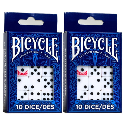 Bicycle Dice 10 Die Package (Pack of 2)