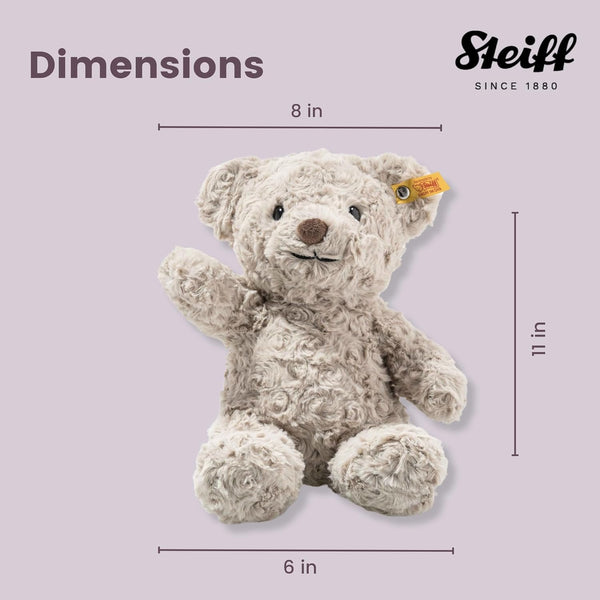 Steiff Honey Teddy Bear, Premium Teddy Bear Stuffed Animal, Teddy Bear Toys, Stuffed Teddy Bear, Teddy Bear Plush, Cute Plushies, Plushy Toy for Girls Boys and Kids, Soft Cuddly Friends