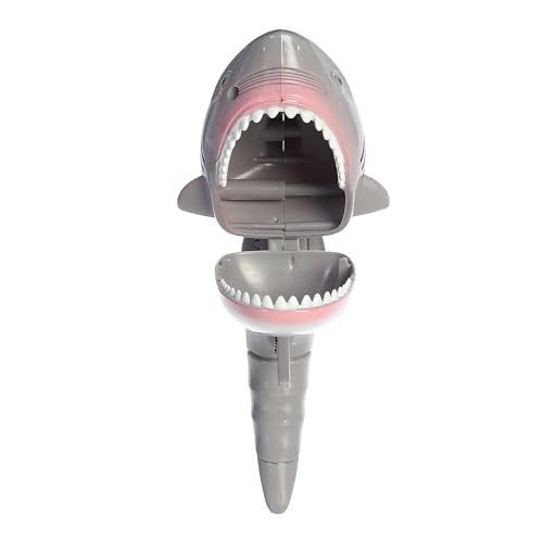Aurora® Toys Engaging Shark Grabber Toy - Endless Fun - Screen-Free Entertainment - Grey 8 Inches