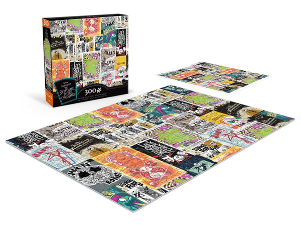 Ceaco - Disney - Tim Burton's The Nightmare Before Christmas - Collage - 300 Piece Jigsaw Puzzle
