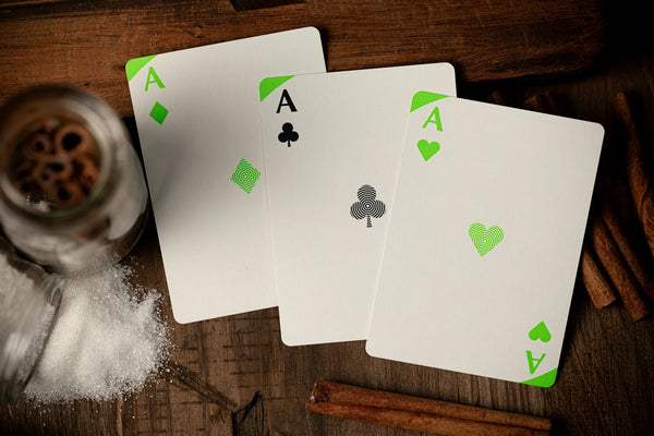 Kings Wild Project Apple Pi Luxury Playing Cards, Pi Slice Series Vol. 3 Standard Edition Collectible Poker Deck