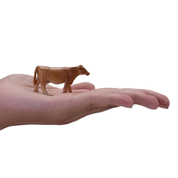 MOJO Mini Farm Animal Playset, 12-Piece Hand-Painted Mini Farmland Animals Figures, Realistic Highly Detailed PVC Figurines, UK Designed, Ages 3+