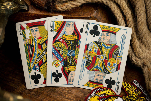 Kings Wild Project Marines Playing Cards – Standard Edition, Poker Size, Custom Index, Collectible Card Deck