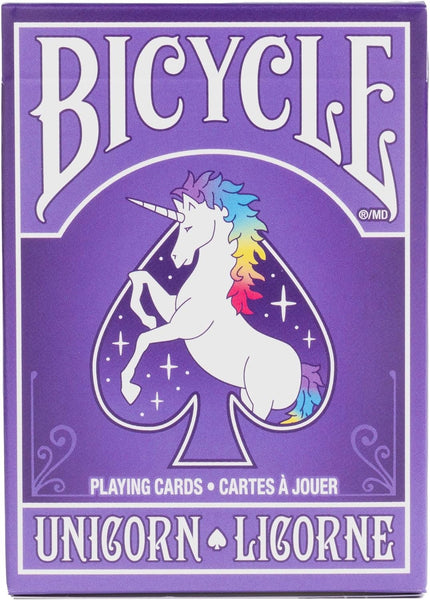 Bicycle Unicorn Playing Cards, Poker Size Standard Index, 1 Deck