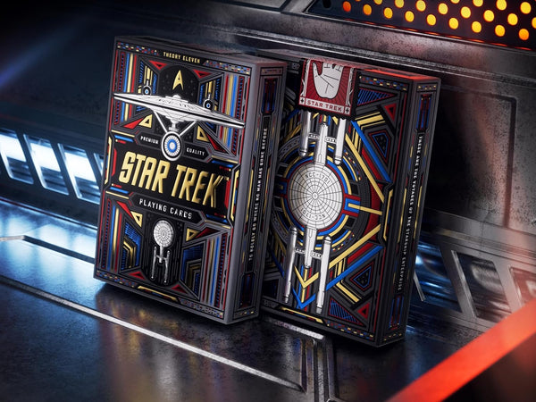 theory11 Star Trek Light Premium Playing Cards, Poker Size Standard Index, Luxury Playing Cards