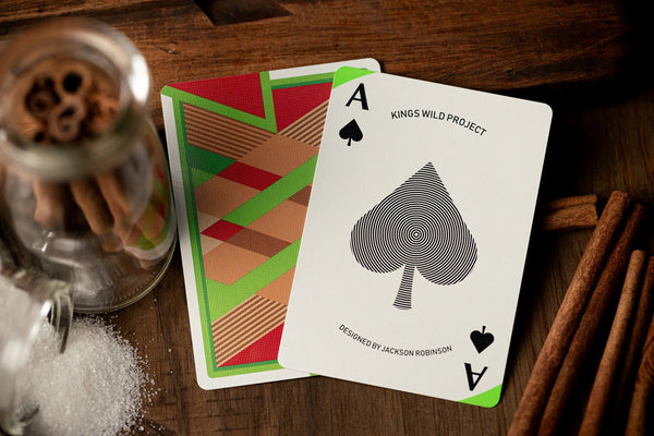 Kings Wild Project Apple Pi Luxury Playing Cards, Pi Slice Series Vol. 3 Standard Edition Collectible Poker Deck