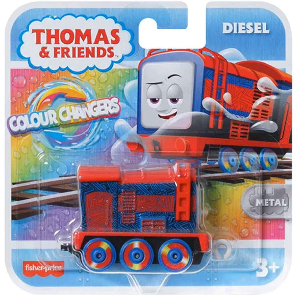 Fisher-Price Thomas & Friends Color Changers Diesel Metal Engine Toy with Temperature-Activated Color Change