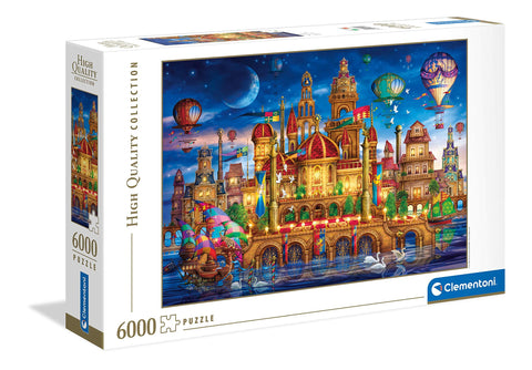 Clementoni Collection 36529, Downtown Puzzle for Adults and Children - 6000 Pieces, Ages 10 Years Plus