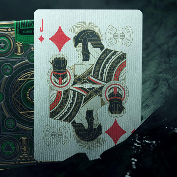 theory11 Avengers Red Edition Premium Playing Cards - Marvel Studios' The Infinity Saga Deck