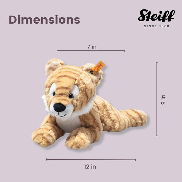 Steiff Soft Cuddly Friends Toni Tiger, 12" Plush Toy