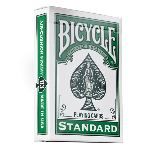 Bicycle Color Series #3 Fairway Green Playing Cards, Poker Size Standard Index
