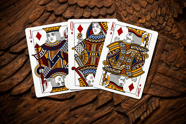 Kings Wild Project Table Players Vol. 34 Playing Cards - Standard Edition, Poker Size, Custom Index, Collectible Deck