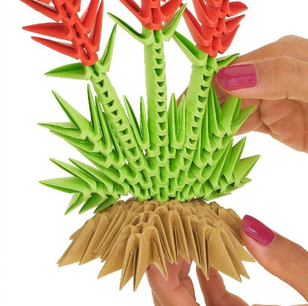 Alexander Origami 3D Dragonfly – 341-Piece 3D Paper Sculpture Kit with Patented Components & Easy Instructions, 24×13×17 cm, Creative STEM Craft for Kids & Adults (8+ Years)