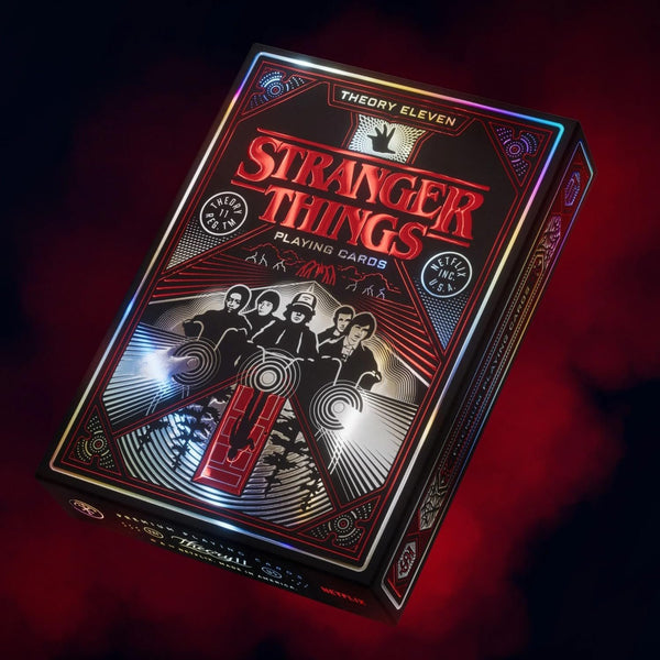 theory11 Stranger Things Premium Playing Cards, Poker Size Standard Index