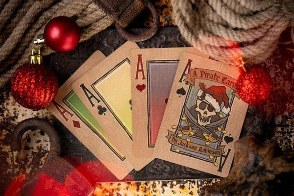 Kings Wild Project A Pirate Carol Limited Edition Playing Cards, Green Tuck