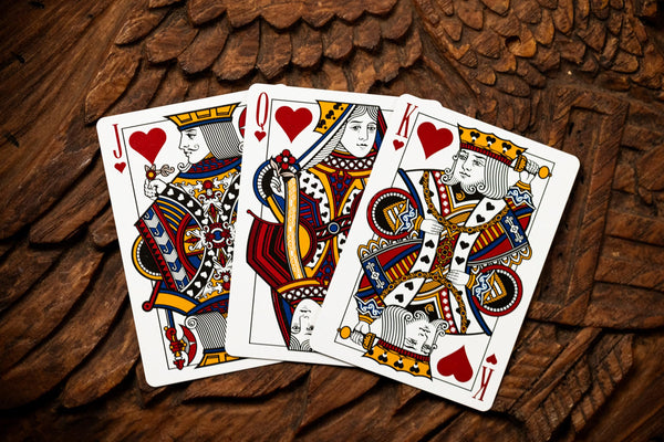 Kings Wild Project Table Players Vol. 34 Playing Cards - Standard Edition, Poker Size, Custom Index, Collectible Deck