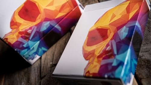 Murphy’s Magic Memento Mori Genesis Playing Cards - Premium Designer Deck by Adrian Valenzuela, 3D Low-Poly Skull Artwork, Collectible Magic & Cardistry Deck