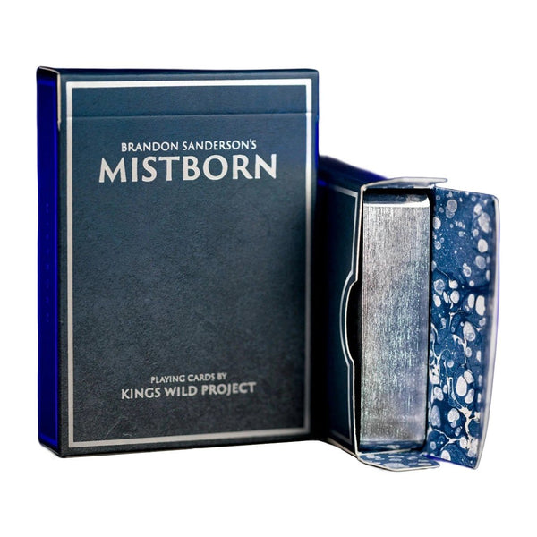 Kings Wild Project Brandon Sanderson's Mistborn Playing Cards - Officially Licensed Premium Collectible Deck by Jackson Robinson, Gilded Edition, Poker Size Custom Index