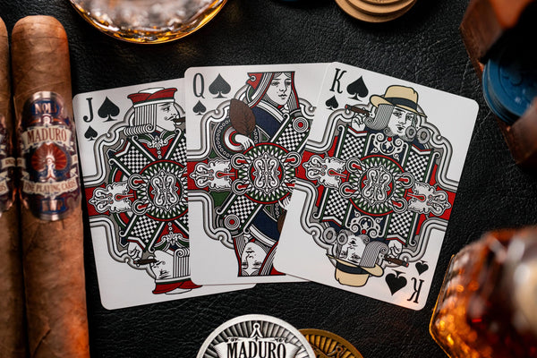 Kings Wild Project Maduro Playing Cards (Silver Standard Edition)