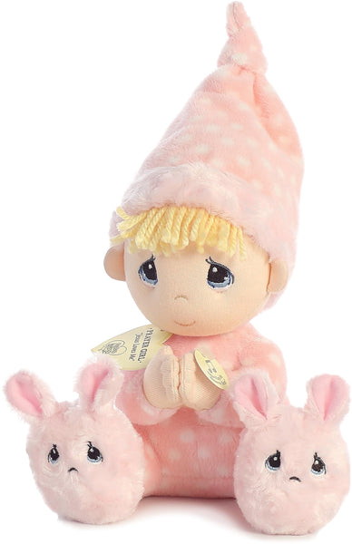Aurora® Inspirational Precious Moments™ Precious Prayer Girl Stuffed Animal - Cherished Memories - Enduring Comfort - Pink 9.5 Inches