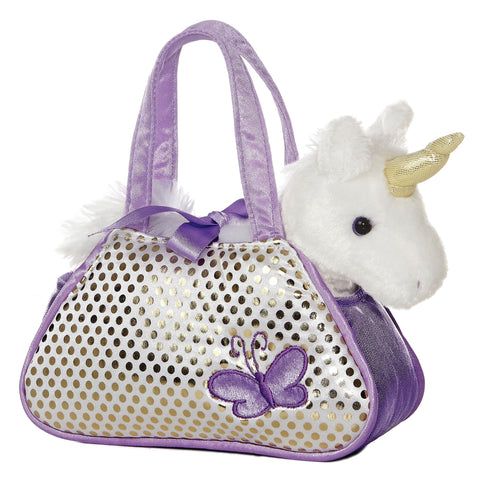 Aurora® - Fancy Pals™ - 7" Aurora Unicorn with Carrier Purse
