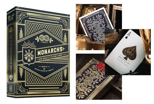 theory11 Playing Cards Ultimate 6 Deck Collector's Bundle - Citizens, High Victorian Green, High Victorian Red, Monarchs Blue, Monarchs Purple and Provision